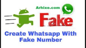 Use Whats app on fake Number